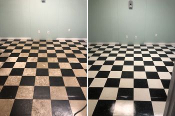 Floor cleaning in Greensboro by A Personal Touch Professional Cleaning